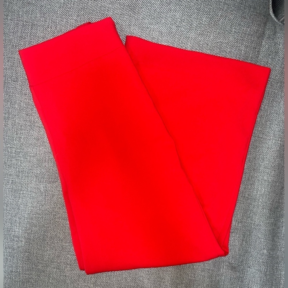 Lavender Brown Red Wide Leg Pants size M NWT